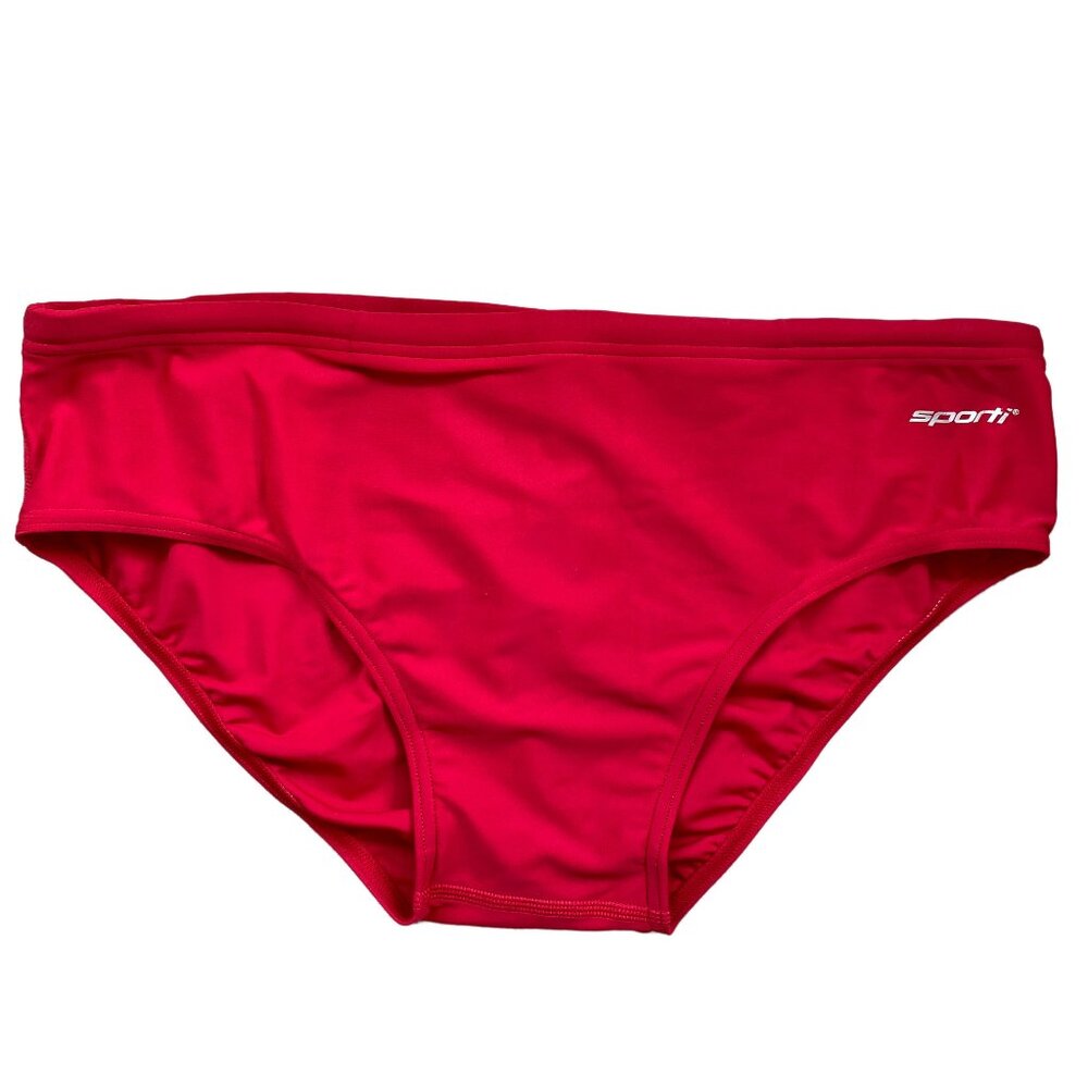 Sport Regular Red Swim Brief - L / 38